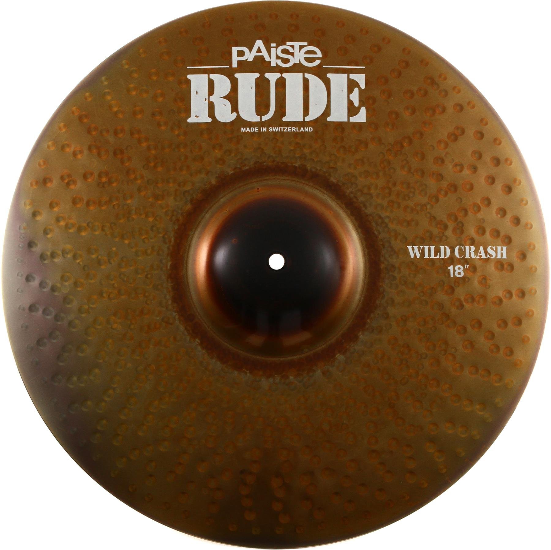 Paiste 18 inch RUDE Wild Crash Cymbal 