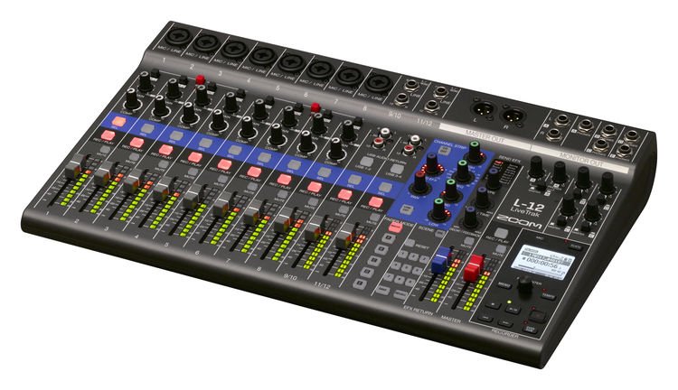 Zoom LiveTrak L-12 12-channel Digital Mixer / Recorder | Sweetwater