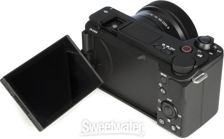 Sony Alpha ZV-E10 II Mirrorless Camera with 16-50mm Lens Kit - Black