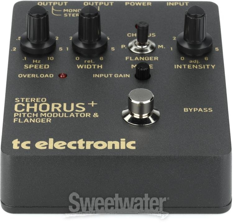 TC Electronic SCF Gold Stereo Chorus Flanger Pedal | Sweetwater