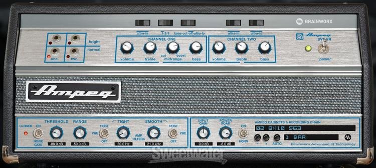 Brainworx Ampeg SVT-VR Plug-in | Sweetwater