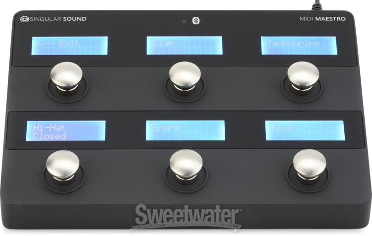 Singular Sound MIDI Maestro MIDI Foot Controller | Sweetwater