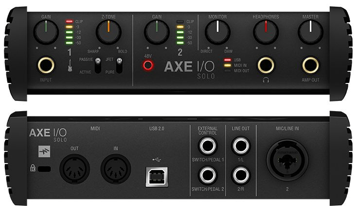 IK Multimedia AXE I/O Solo « Audio Interface