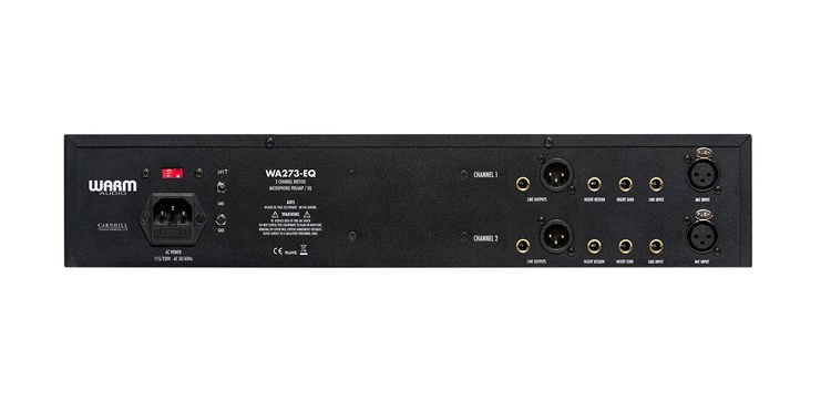 Warm Audio WA273-EQ 2-channel Microphone Preamp & EQ | Sweetwater