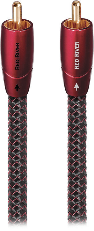 2024人気No.1の Red 0.5m AudioQuest River Cable Interconnect