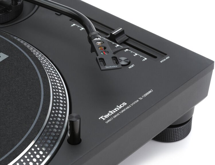 Technics SL-1200MK7 Direct Drive DJ Tocadiscos (plata) : :  Instrumentos Musicales