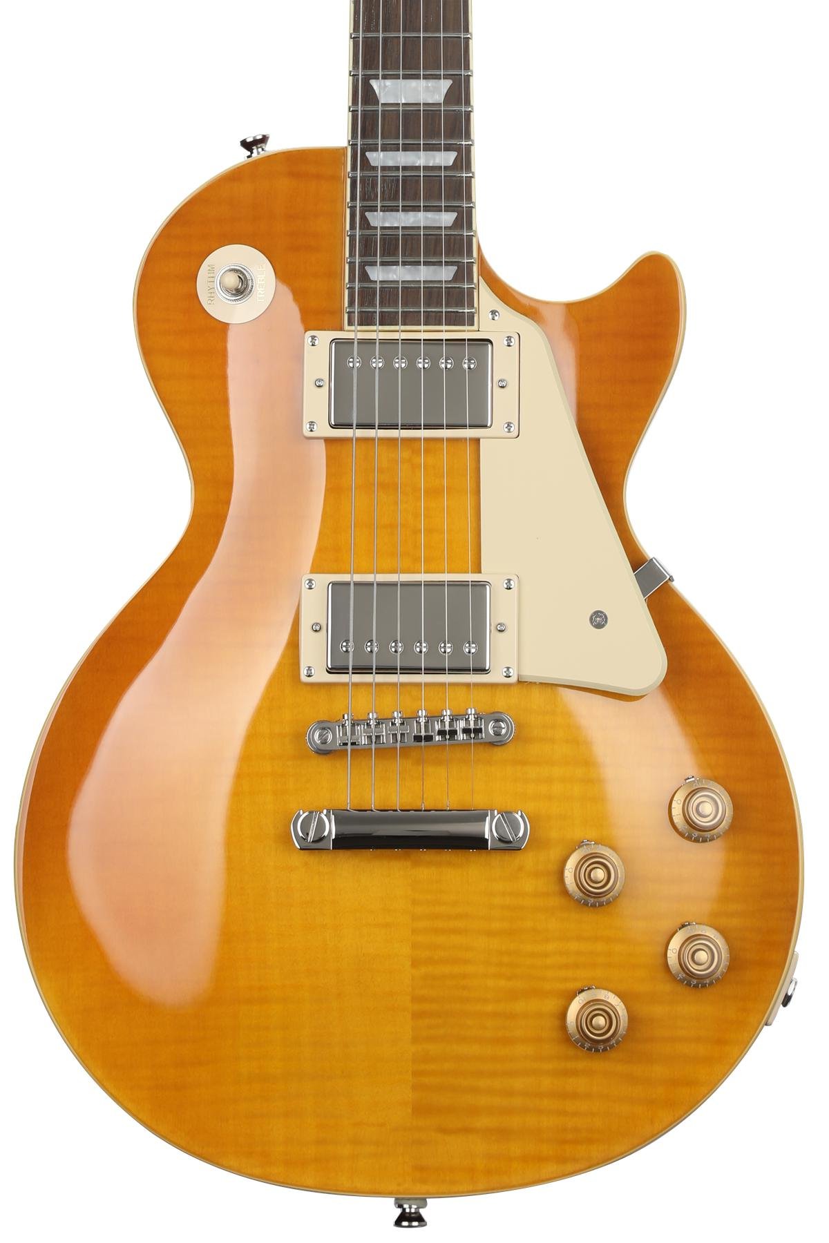 Epiphone Les Paul Standard 50s Electric Guitar Lemon Burst Sweetwater Exclusive