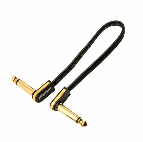 EBS PG18 Premium Gold Flat Patch Cable Right Angle to Right Angle