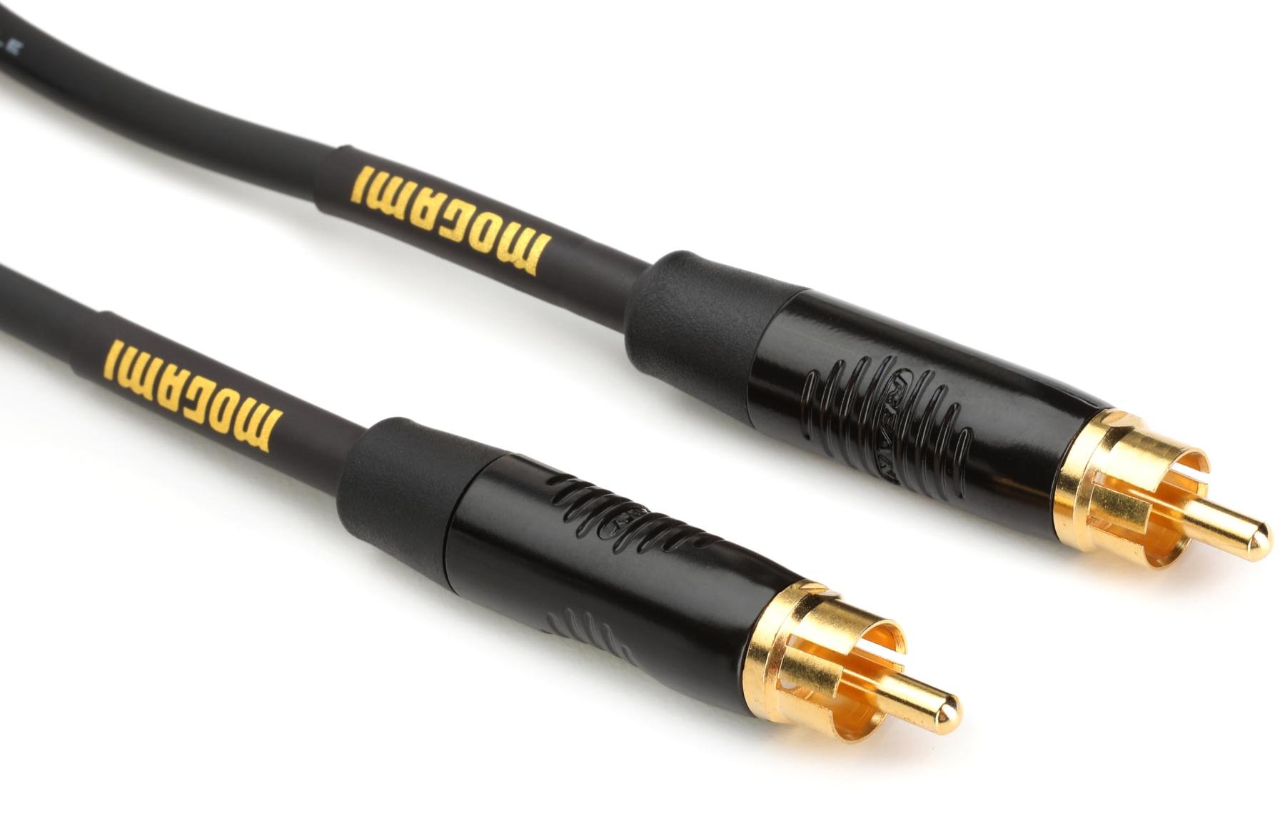 Mogami Gold RCA-RCA Cable - 6 foot | Sweetwater