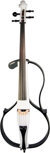 Yamaha Silent Series SVC-110SK Electric Cello - Pearl White
