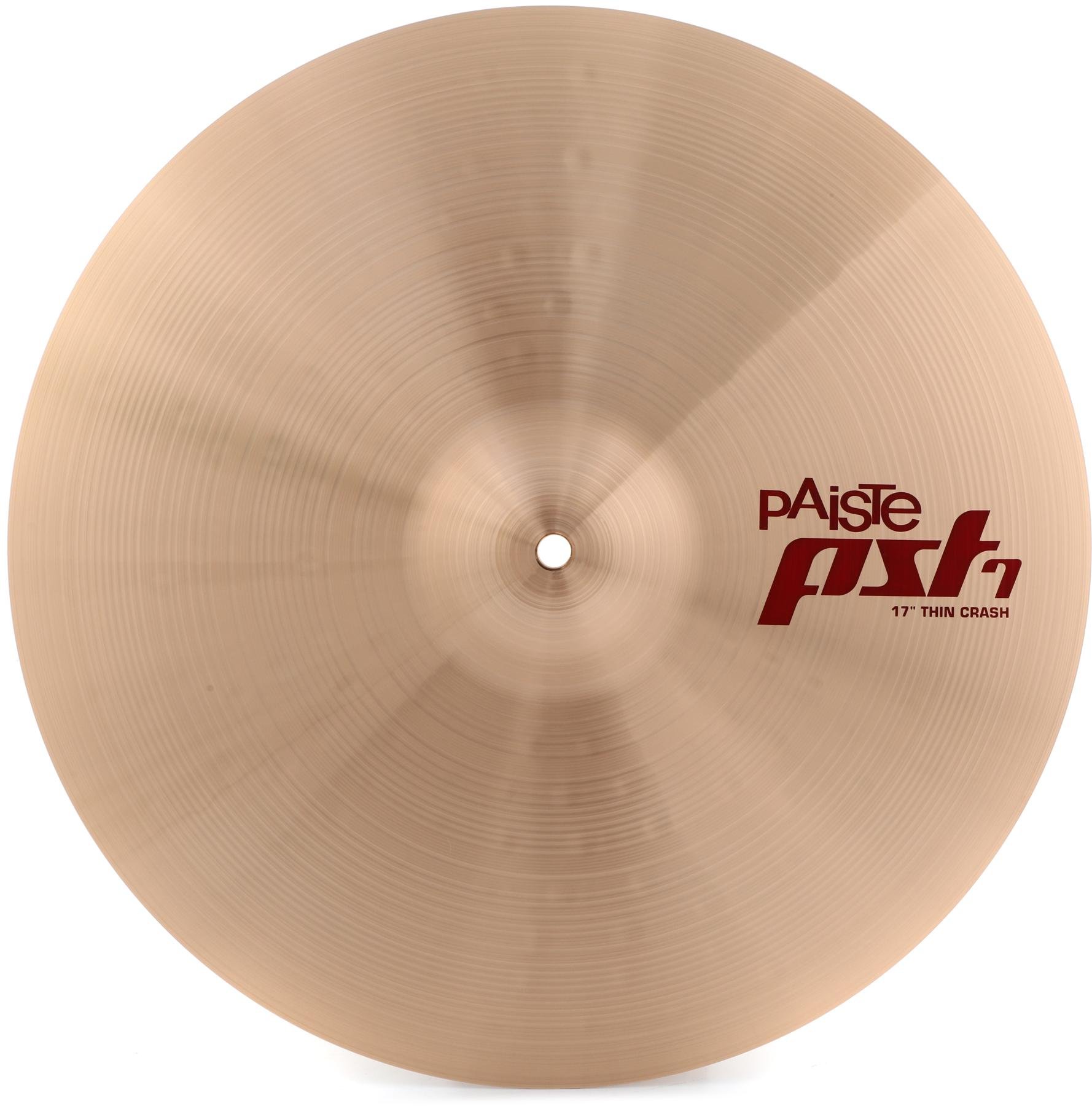 Paiste 17 inch PST 7 Thin Crash Cymbal | Sweetwater
