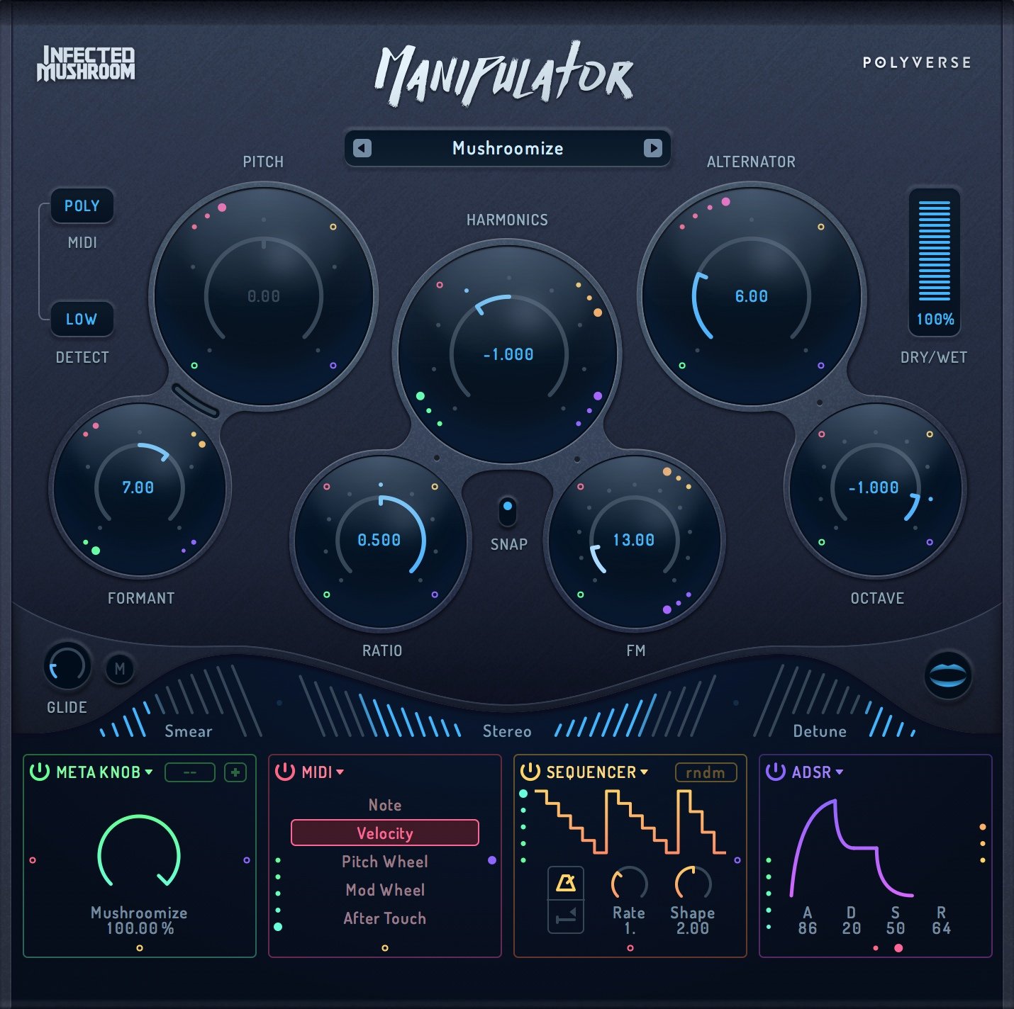 Polyverse Manipulator Pitch Shifter Plug In Sweetwater