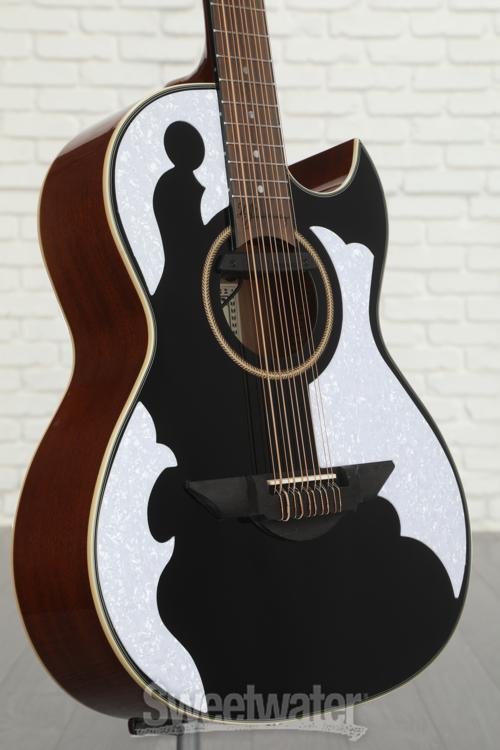 H. Jimenez El Patrón Acoustic-electric Bajo Quinto - Glossy Black