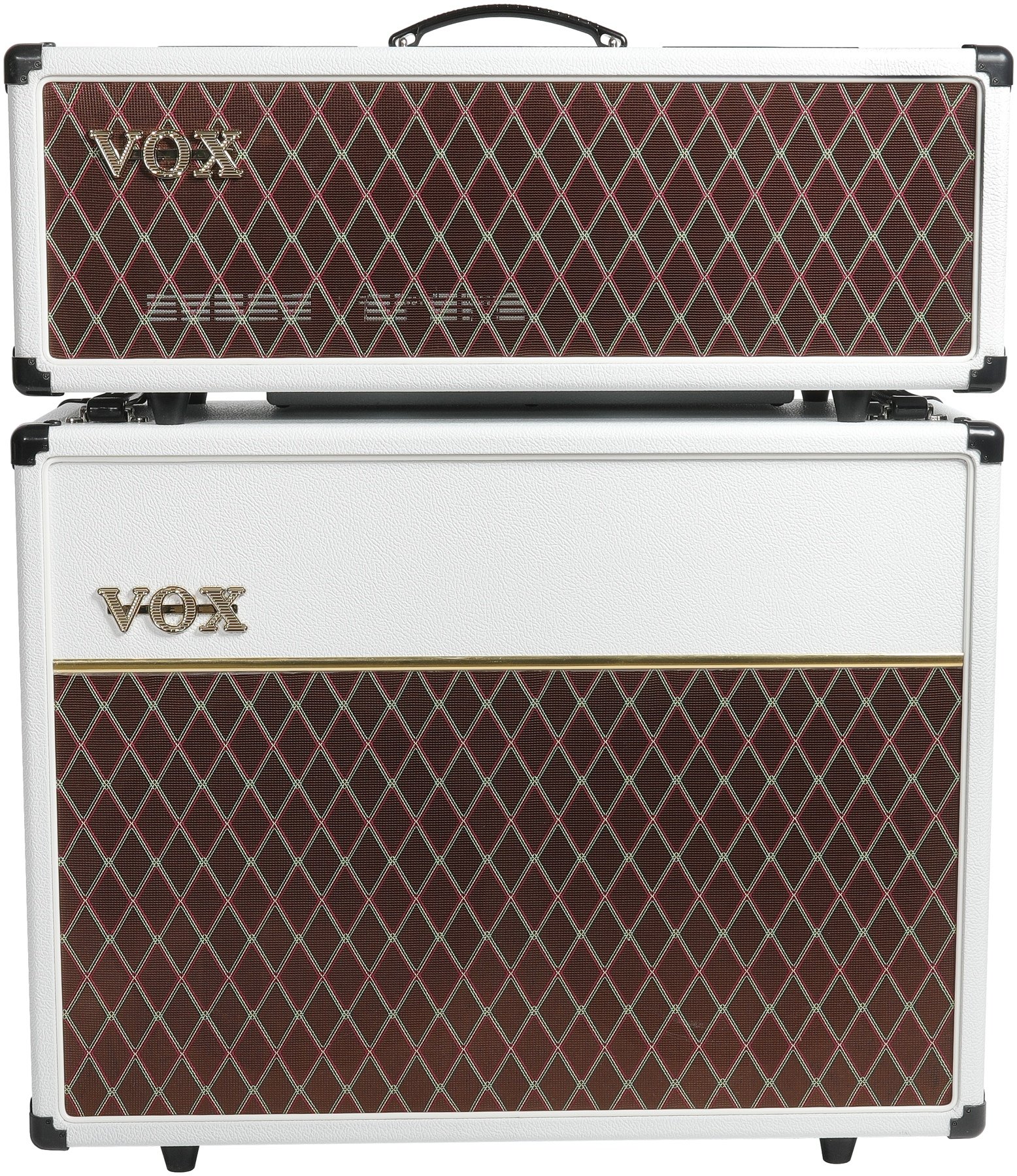 Vox Ac30c Head And 2x12 Cabinet Limited White Bronco Sweetwater