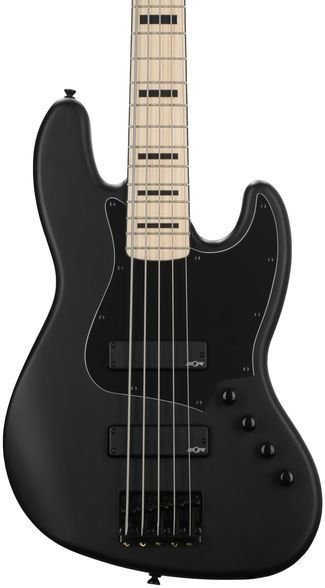 Squier Contemporary Active Jazz Bass V HH - Satin Black