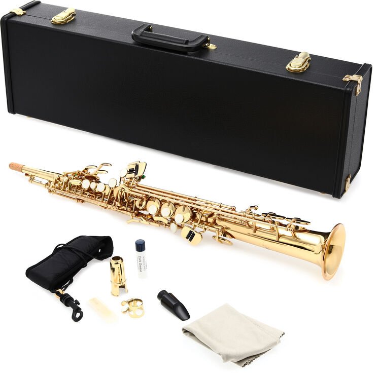 Selmer SSS311 Soprano Saxophone Clear Lacquer Sweetwater