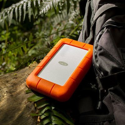 LaCie Rugged USB-C 1TB Portable Hard Drive | Sweetwater
