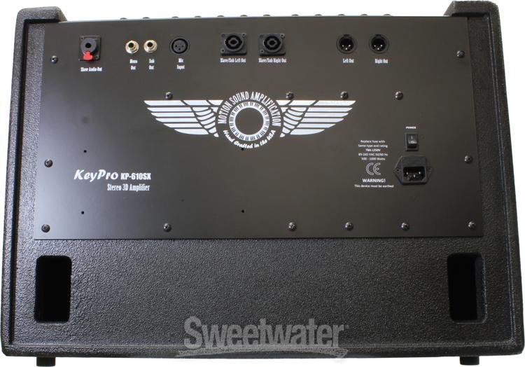 Motion Sound Kp 610sx 500 1000w 2 X 10 Inch Stereo Keyboard Amp Sweetwater 1664