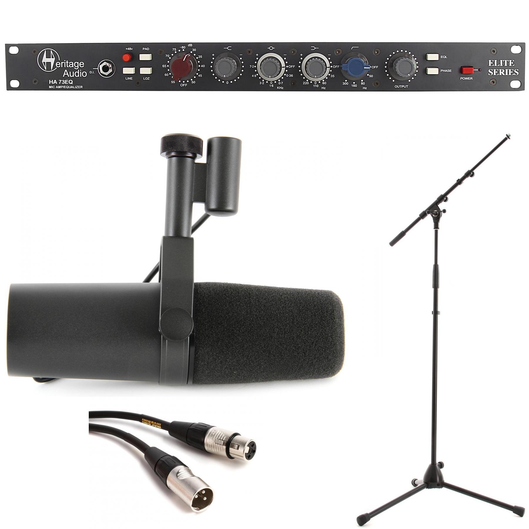 Heritage Audio Ha73eq Shure Sm7b Vocal Recording Package Sweetwater