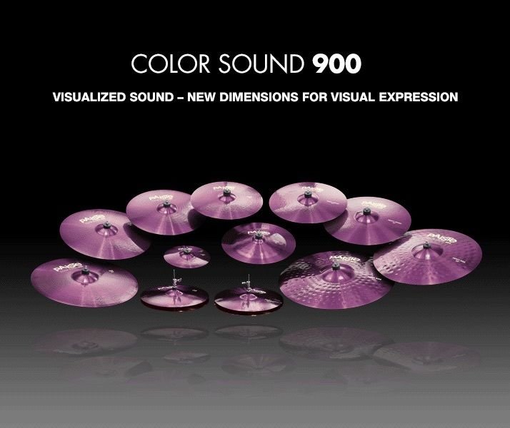 やアーティ PAiSTe Color Sound 900 Purple Heavy HiHat 15 pair