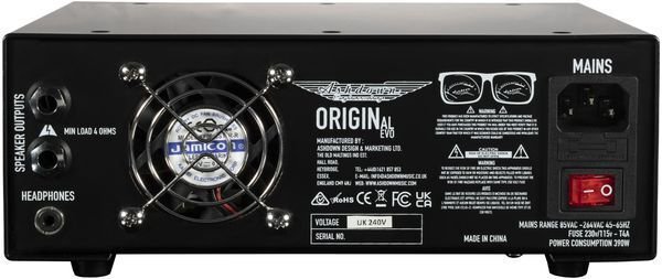 Ashdown OriginAL EVO 300-watt Mini Bass Head | Sweetwater Ashdown OriginAL EVO 300-watt Mini Bass Head | Sweetwater