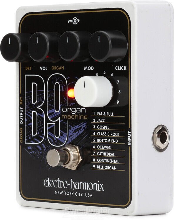 Electro-Harmonix B9 Organ Machine Guitar Effect Pedal