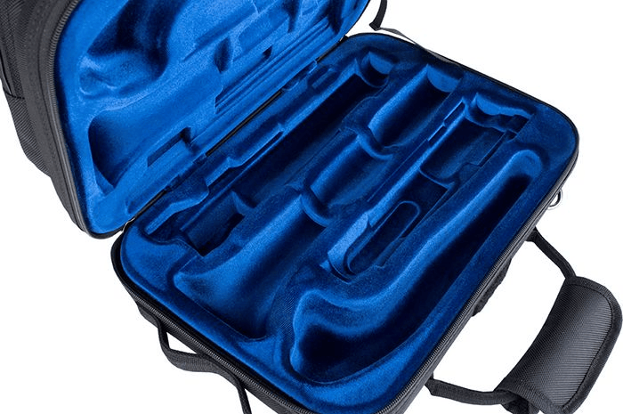 Clarinet Backpack Black Tube Square Box Portable Tube Storage Bag