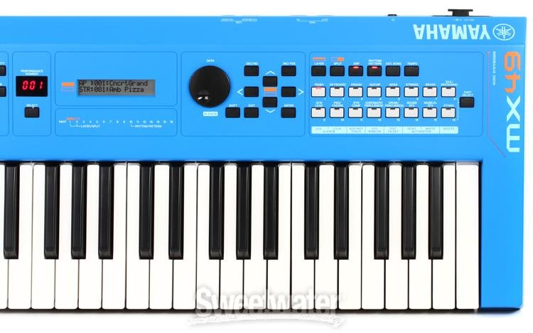 Yamaha MX49 Synth/Controller - Blue | Sweetwater