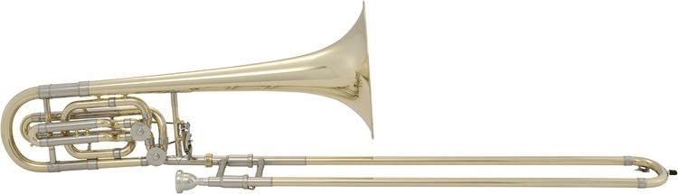 Bach 50B2 Stradivarius Professional Bass Trombone - Dual Rotor - Yellow ...