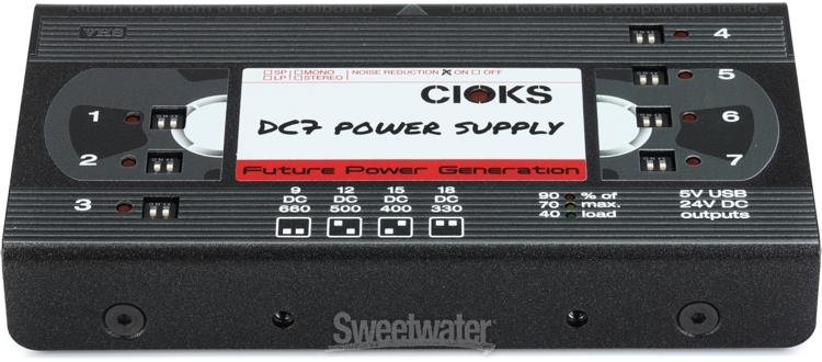 CIOKS DC7 Pedal Power Supply - VHS | Sweetwater