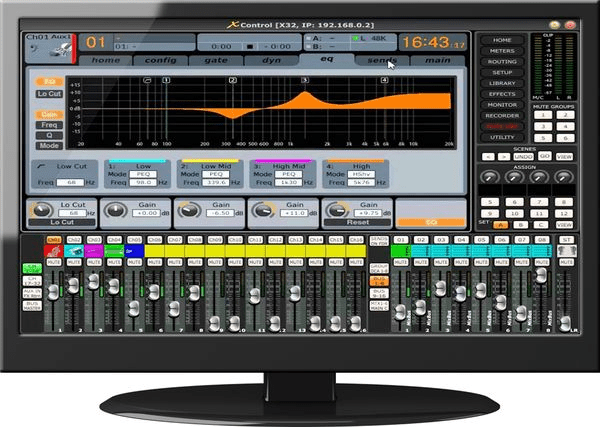 behringer x32 remote control pc download