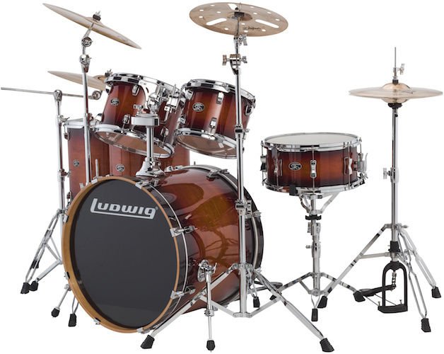 Ludwig Evolution Maple 6 piece Shell Pack 22