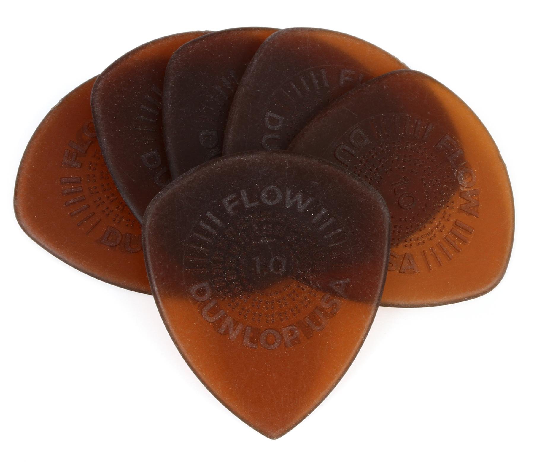 Dunlop Ultex Sharp Picks 6 pcs. Player/'s Pack 1.14 mm amber