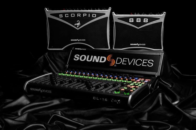 Sound Devices Cl 16 Linear Fader Control Surface Sweetwater