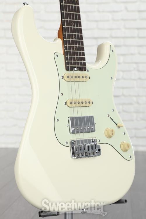 schecter nick johnston white