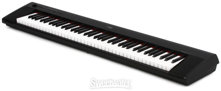 Yamaha Piaggero NP-32 76-key Piano with Speakers and PA150 Power Adapter -  Black