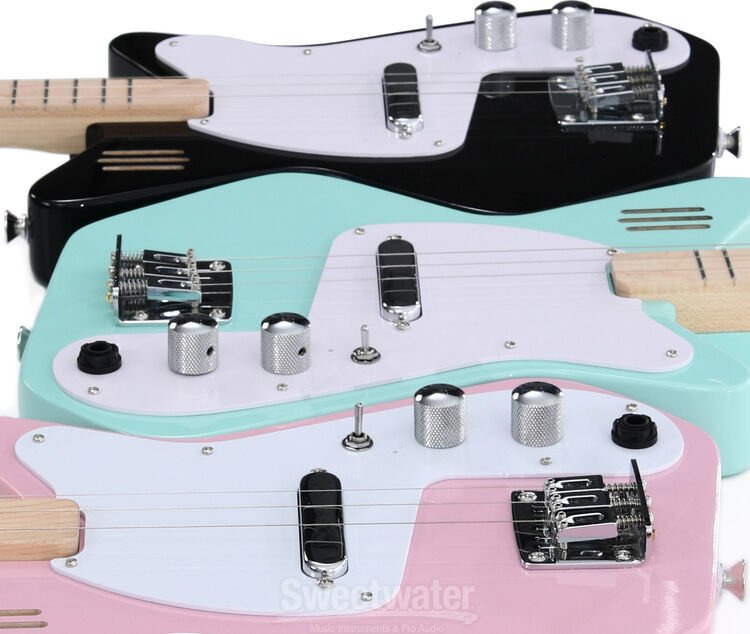 Loog Guitars Pro Electric Guitar - Black | Sweetwater