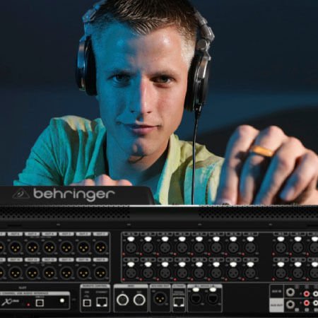 b8d286 X32 Rear Controls - Behringer X32 Digital Mixer W/Gator Live-In Anvil Road Case-Brand New!