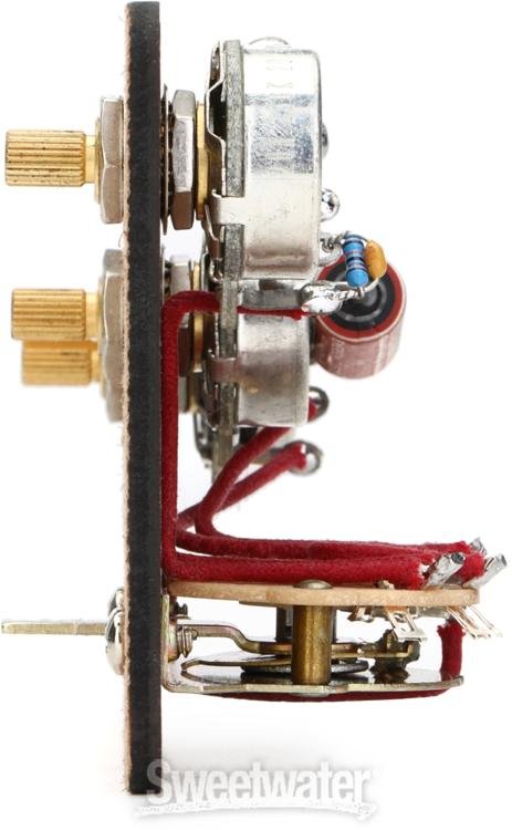 110467 Emerson Custom S5-250K 5-WAY STRAT PREWIRED KIT 250K 配線済サーキット Emerson S5-B-250K Strat 5-Way \u2013 Motor City Guitar