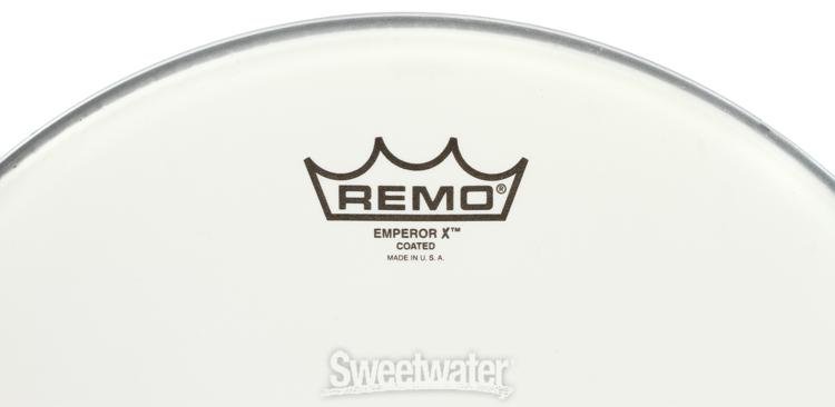 Remo Emperor X Coated Drumhead - 14 inch - with Black Dot
