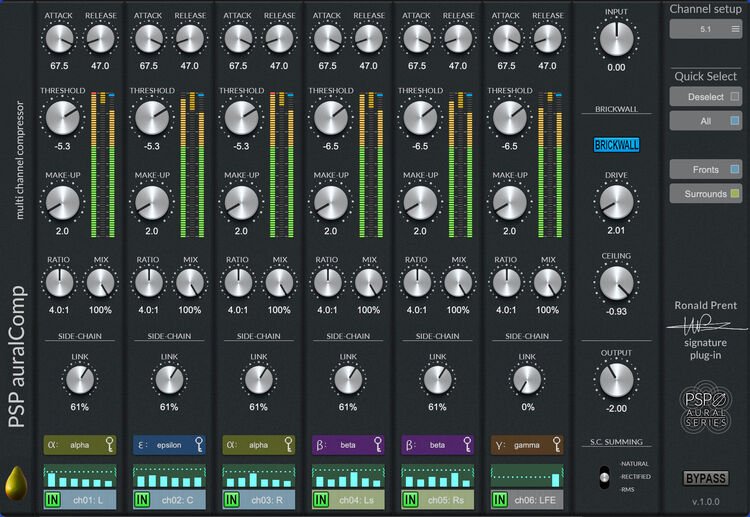PSP Audioware Compressor/Limiter Plugin Sweetwater