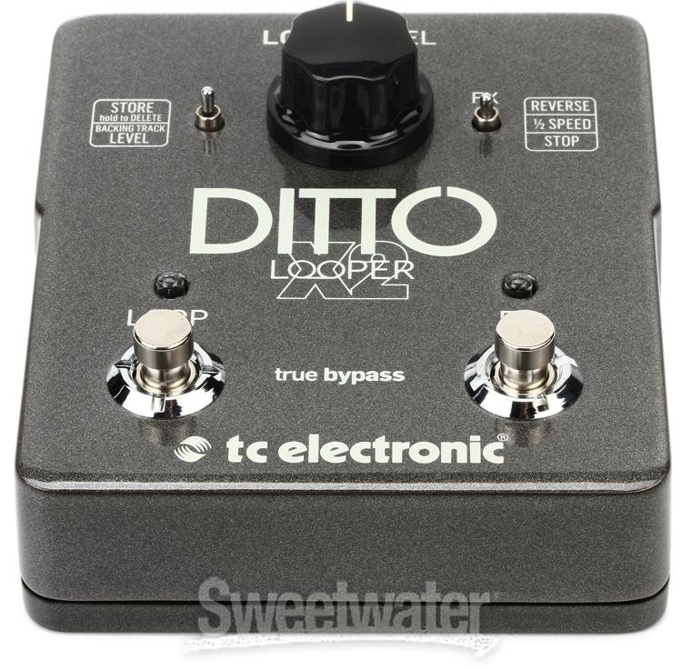 Pedal TC Electronic Ditto X2 Looper - X5 Music