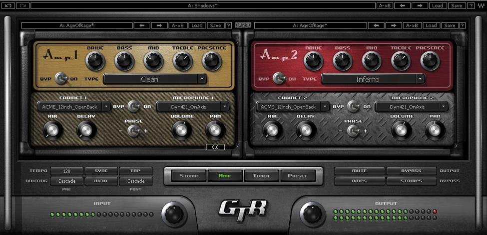 waves gtr3 stomp presets