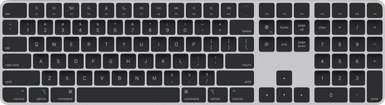 Apple Magic 望み Keyboard 10キー ブラック BLACK