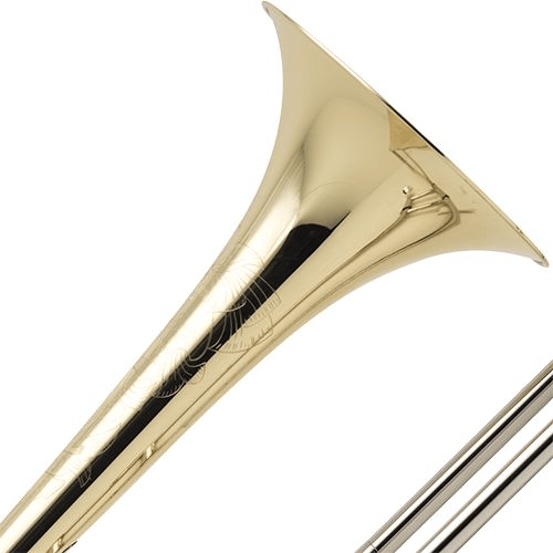 King 2b Legend Professional Tenor Trombone Clear Lacquer With Yellow Brass Bell Sweetwater
