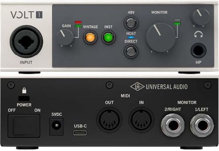 Universal Audio Volt 1 USB-C Audio Interface | Sweetwater