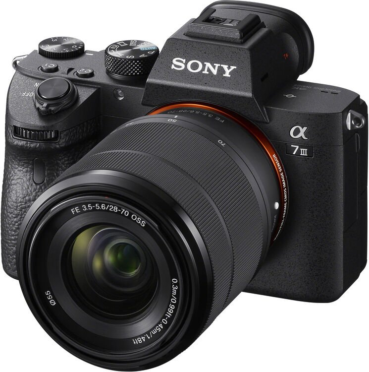 Sony Alpha 7 III Full-frame Interchangeable Lens Camera and Lens Kit