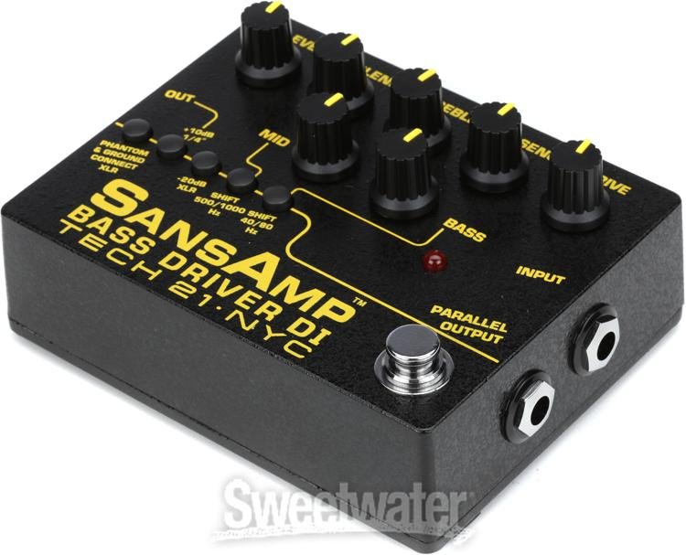 Tech 21 SansAmp Bass Driver DI V2 Pedal