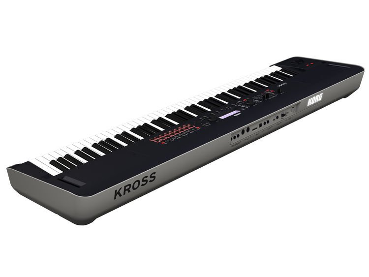 Korg Kross 2-88-MB 88-key Synthesizer Workstation Super Matte Black
