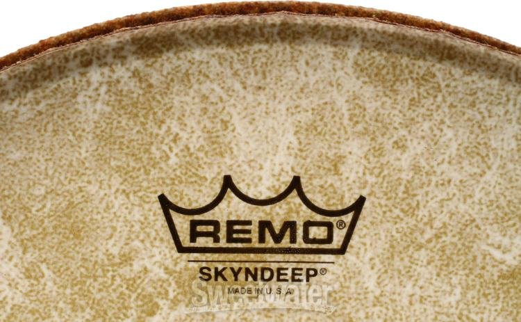 美品 REMO SKYNDEEP ジャンベ　レオンモブリー 希少モデル14インチ Remo Mondo Skyndeep Djembe Drumhead - 14 inches, Beige